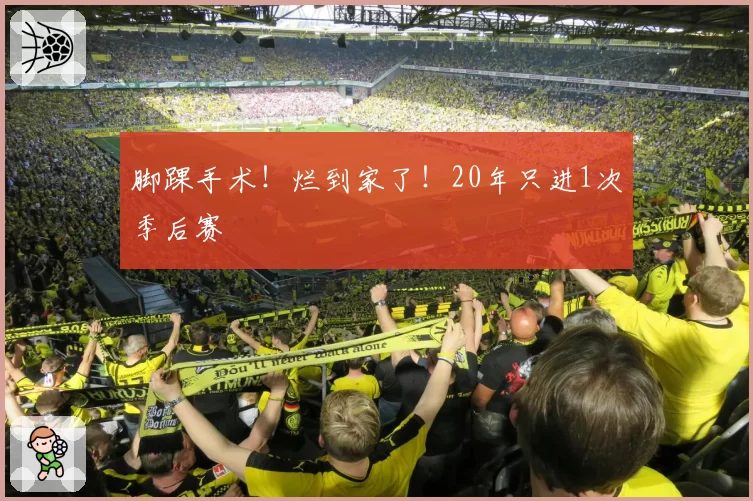 脚踝手术!烂到家了!20年只进1次季后赛